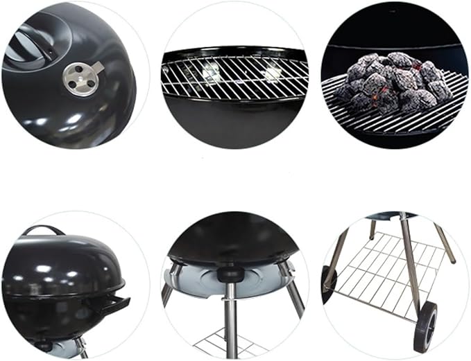 Barbecue Grill Outdoor BBQ Grill Barbecue Grill Portable Charcoal Grill Household Barbecue Grill Portable Simple Barbecue Tools for Outdoor Backyard, Patio