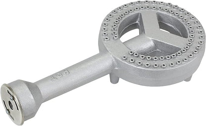 Bayou Classic Outdoor Patio Stove - Portable, 5-psi Regulator, Hose - 16 x 16 x 13 in - Stainless Steel