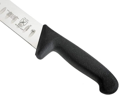 Mercer Culinary BPX M13718 Granton Edge American Butcher Knife, 10-Inch, Granton American Butcher Knife