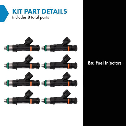 TRQ Fuel Injector Set | For 2004 Ford F-150