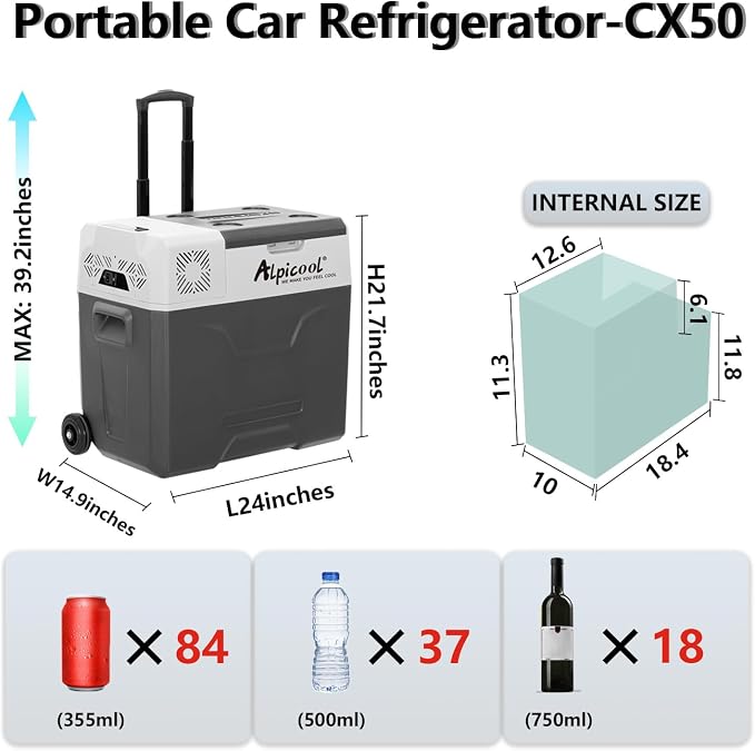 Alpicool Portable Refrigerator