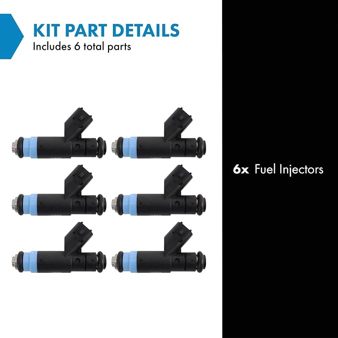 TRQ Fuel Injector Set | For 2005-2007 Ford Five Hundred Freestyle Mercury Montego