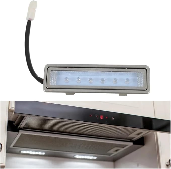 Range Hood Lights Aluminum-alloy 1.5W DC12V Ceiling Mounted LED Cold Light Lamp For Hoods Replacement Kitchen Accessories