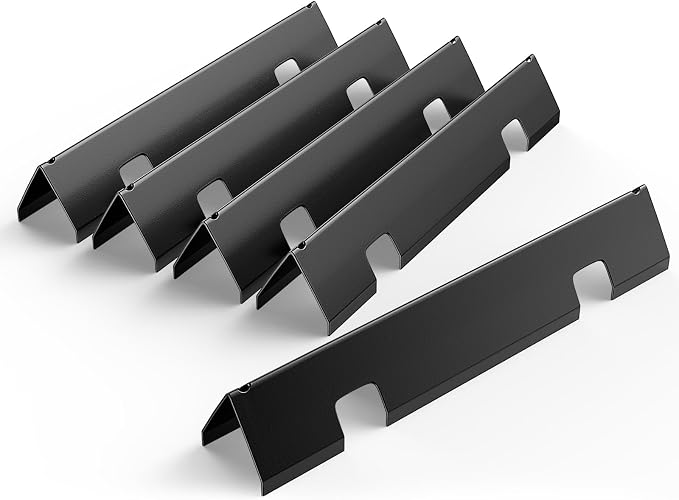 Uniflasy 67046 Flavorizer Bars for Weber Spirit 2 Parts Weber GS4 Spirit II & I E310 E320 S310 S320 with Front Control 69797 68843 7636 Replacement Parts,15.3" Porcelain-enameled Flavor Bars