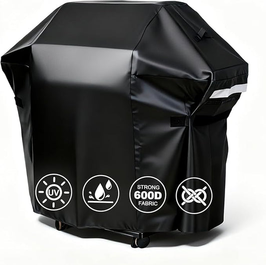 48 inch 7138 Premium Grill Cover BBQ Grill Cover for Weber Spirit 200 and Spirit II 200 Series 2 Burner Covers Heavy Duty and Waterproof Replacement Part for WeberBBQ Gas Grill