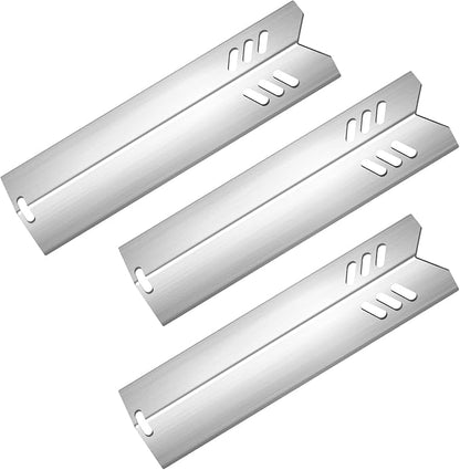 Grill Heat Plates Shield for Backyard Grill BY14-101-001-05 BY16-101-002-06,Revoace Gas Grill GBC1690W GBC1705WV GBC1706W GBC1793W,Uniflame GBC1030WRS GBC1134W Stainless Steel Burner Cover 14"