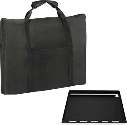 Griddle Cover for Weber Genesis 300 Series,Flat Top Griddle Cover for Weber Griddle Insert Storage Bag(Griddle NOT Include)-26" L x 1.5" W x 19" H