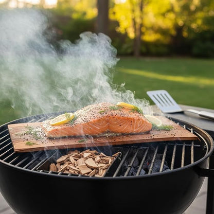 Bigger 13 PK, Cedar Planks for Grilling Salmon,11"x 5.5" Better Smoking, Add Smoky Flavor to Salmon, Veggies, Restaurant Quantity