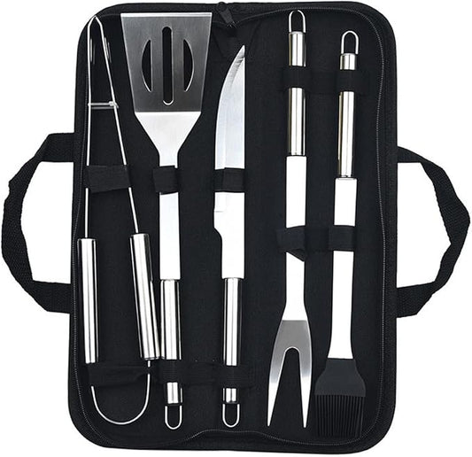 BBQ Grill BBQ Accessories, Stainless Steel Grill Tools Grilling Accessories Grill Set Barbecue Grill Accessories for Outdoor Grill, BBQ Tools Grill Utensils Grilling Tools