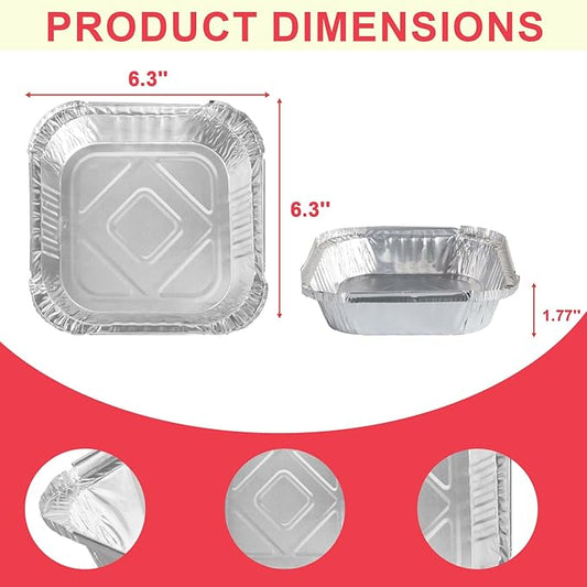 Universal Grease Tray Liner for Royal Gourmet 4/5/6 Burner Propane Gas Grills, Aluminum Drip Pan Liners for Royal 5401T GA5403B GA5403C GA5404G GA5404H GA6402B GA6402C Replacement Drip Pan, 20 Pack