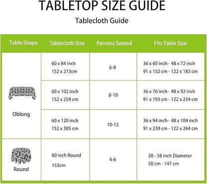 LUSHVIDA Moroccan Outdoor Tablecloth with Umbrella Hole and Zipper, 60 x 102 Inch Red, Rectangle Waterproof Wrinkle Free Table Cloth Decorative Fabric Washable Table Cover for Patio, Party, Picnic