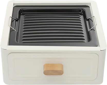BBQ Charcoal Grill Portable Barbecue Stove Yard Cooker for Outdoor Picnics
