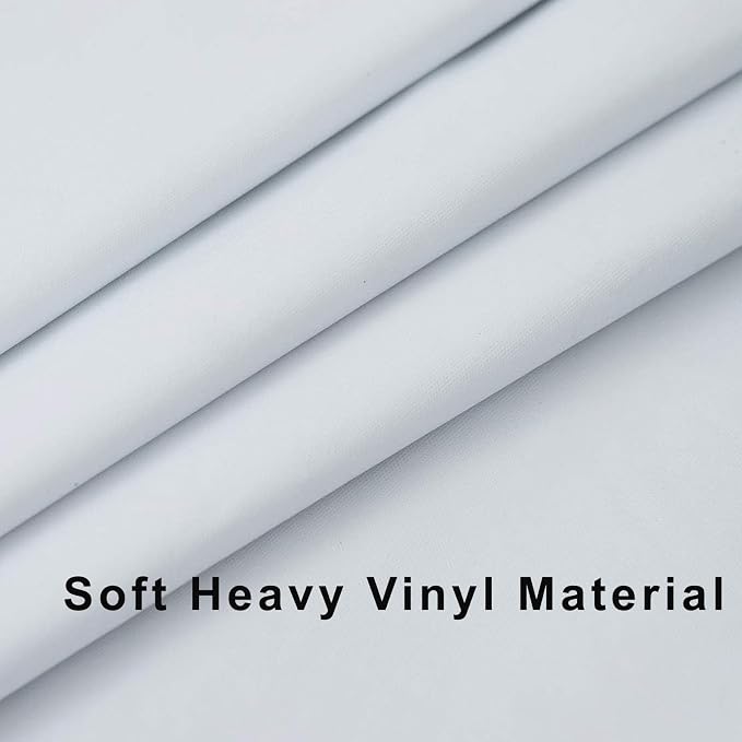 LIBERECOO Round Vinyl Fitted Tablecloth with Flannel Backing Elastic Edge Table Cover Waterproof Stain-Resistant Wipeable Tablecloths Fits 57-65" Round Tables