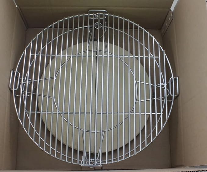 London Sunshine BBQ Smoker Kamado Divide and Conquer for Junior Series