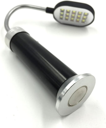 Magnetic Barbecue BBQ Light Set for Grilling - 2PCS, Black(Include 6 AAA Alkaline Batteries)