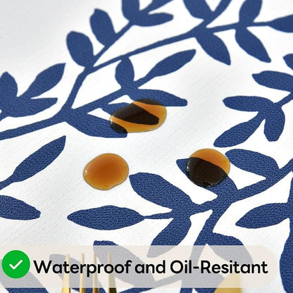 Wipeable Waterproof Tablecloth Vinyl Tablecloths for Rectangle Tables Heavy Duty PVC Tablecloth for Kitchen Dining Table(Rattan, 78'' x 54'')