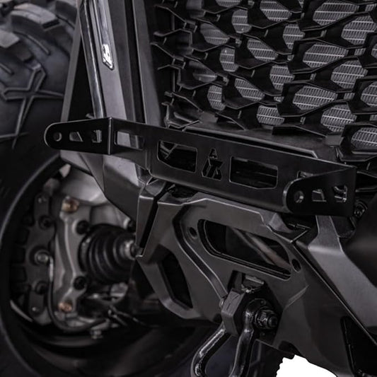 Tusk LED Light Bar Brackets 12" Grill Mount Compatible with Can-Am Maverick R X RS 2024
