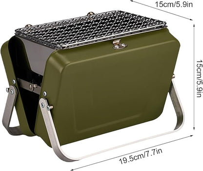 Portable Charcoal Grill, Charcoal Grill, Outdoor Table Grill Oven, Foldable Cooking Stove for Camping, Patio, Backyard and Anywhere for Outdoor Cooking