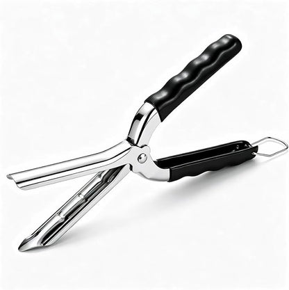 Rib Membrane Removal Tool Rib Prep Skinner for BBQ & Kitchen Meat | Quick Rib Membrane Peeler, Full-Wrapped Anti-Slip Handle, Food-Grade 304 Stainless Steel, Dishwasher Safe for Grilling