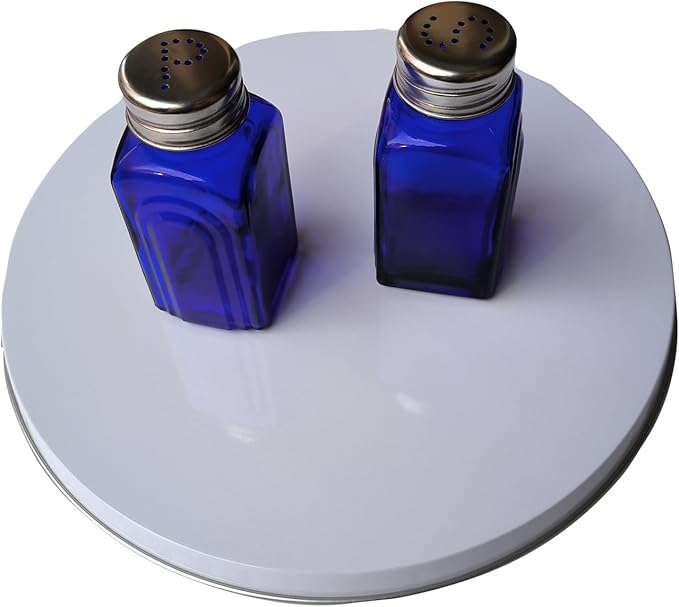 Ritadeshop Burner Covers for Electric Stove (White, Round 8/10'')