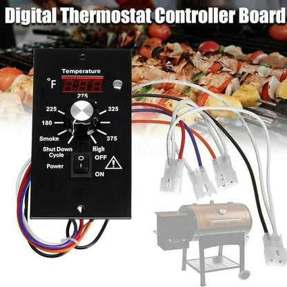 Digital Thermostat Controller Board, Digital Thermostat Pellet Grill Control Board for All Traeger