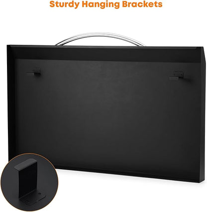 Stanbroil Hard Cover Hood for Royal Gourmet GB4001 36" 4-Burner Gas Griddle, Hard Top Lid with Handle, Black