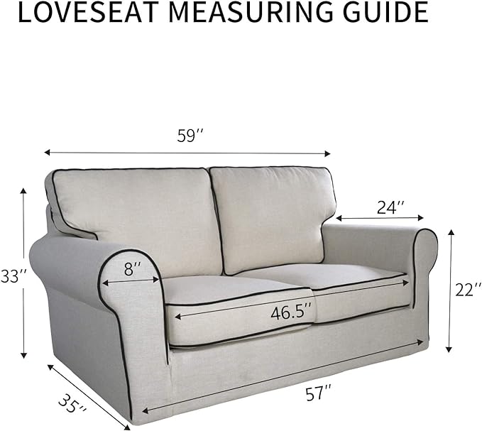 PureFit Stretch Loveseat Covers Fleece Couch Covers for Sofa Sage Green | 1-Piece Sofa Slipcover Soft Couch Protector, Sofa Cover Washable with Non Skid Foam and Elastic Bottom for Kids, Dogs