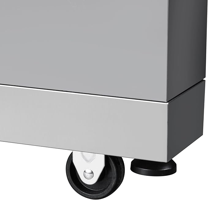 KoolMore KM-OKS-UCRCAB 32 in. Outdoor Cabinet Kitchen for Refrigerator in Stainless-Steel