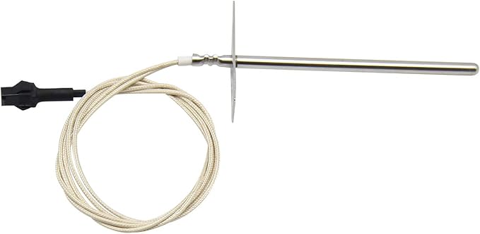 RTD High-Temperature Meat Probe Sensor BBQ Temperature Probe Sensor RTD Temperature Probe Sensor Replacement for All Pit Boss 700 and 820 Series Wood Pellet Smoker Grills Digital Control Meat Probe