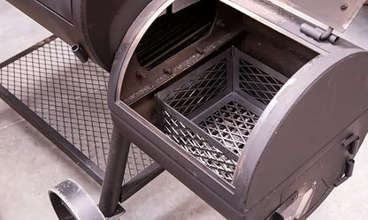 LavaLock® LASER Charcoal Basket 12 x 10 x 6" - Vertical Horizontal UDS smoker coal (firebox) LL-12106-R2