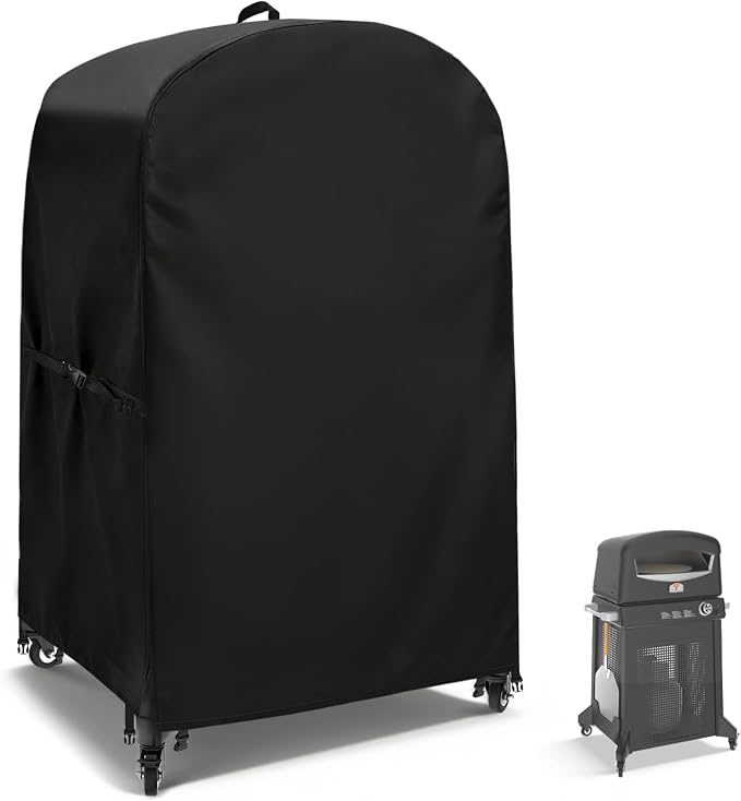 Pizza Oven Cover for Fornoteca Pizza Oven for Blackstone 16" | Outdoor Accessory Fits for Blackstone 16" Gas Propane Pizza Ovens, Waterproof Heavy Duty Protective Cover - 30x20 x50 Inch