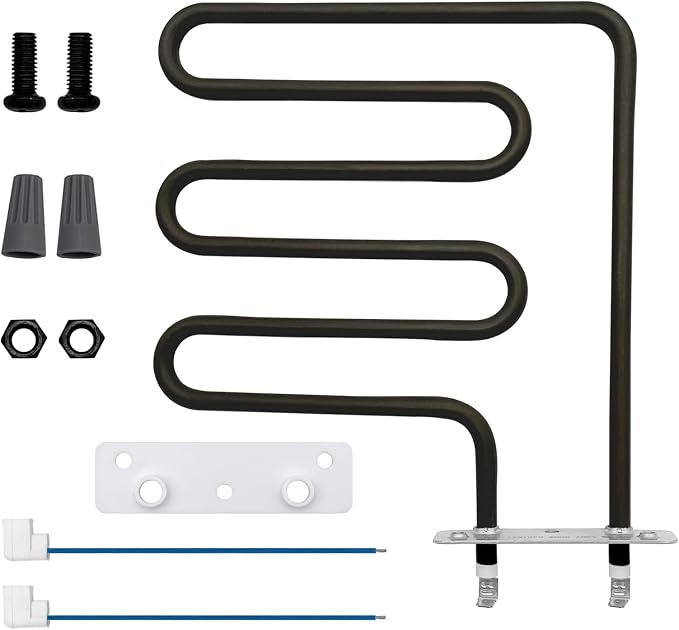 800 Watts Smoker Heating Element Kit Rplacement Part for Masterbuilt and Char-Broil Digital Electric Smokers, Model 9907090033 or FDES30111 | 120V, Replace Part 9907090033 FDES30111, Fit for 20070110 14202004 etc, with 2 Wires 1 Gasket 2 Nuts 2 Screws ...