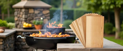 Bigger 13 PK, Cedar Planks for Grilling Salmon,11"x 5" Better Smoking, Add Smoky Flavor to Salmon, Veggies, Restaurant Quantity