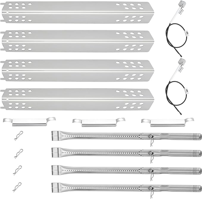 463377319 463342119 Grill Replacement Parts for Charbroil Grill 463347017 463376217 463376017 463347418 463332718 463349917 G470-0004-W1A Heat Tent G470-5200-W1 4 Burner G432-8S01-W1 Electrode Igniter