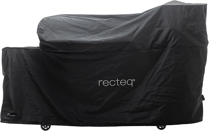 recteq Flagship XL with Smokebox Wood Pellet Grill Cover | Full Length Heavy-Duty Premium Pellet Grill Cover for All-Weather Protection