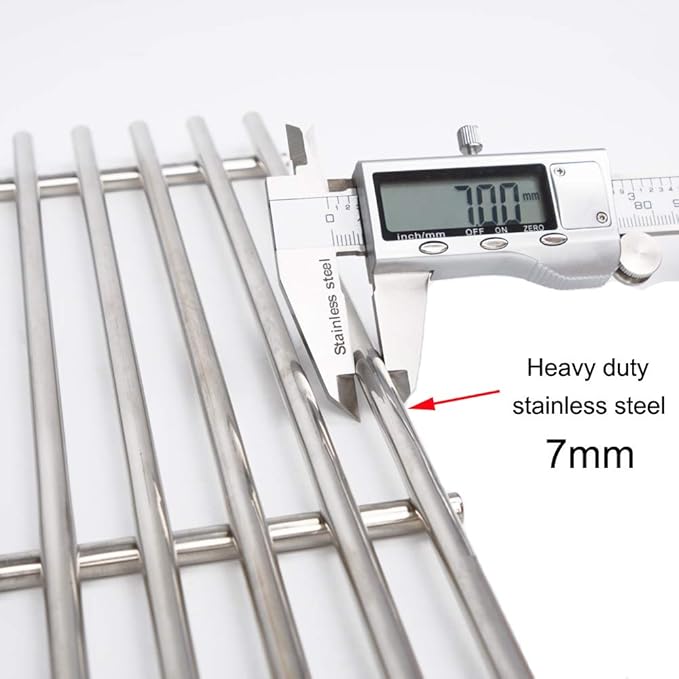 SN8264 (4-Pack) 19 1/4" Stainless Steel Cooking Grid Grates Replacement for Bull 18248 LP, 18249 NG, LP 47628, NG 47629, 57569 NG, 57568 LP, LP 62648, NG 62649 Grill