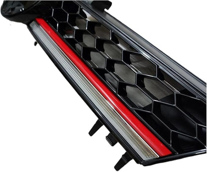 Front Bumper LED Grille Grill Lights DRL Daytime Running Light Lamp Compatible With Vw Golf MK7 GTI GTD R Pre-Facelift 2013-2016