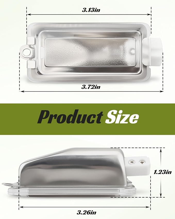 Halogen Grill Light Assembly 2 Pack Fit for Mont Alpi Replaces 8A37000038 – BBQ Grill Lighting Fixtures for Outdoor Island Kitchens & Built-in Barbecue Grills
