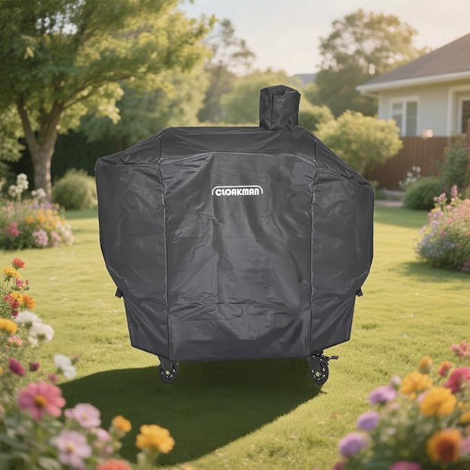 Grill Cover Compatible with Pit Boss Platinum Laredo 1000 | Premium Heavy-Duty Waterproof Grill Cover for Pit Boss Platinum Laredo 1000 Wood Pellet Smoker Grill