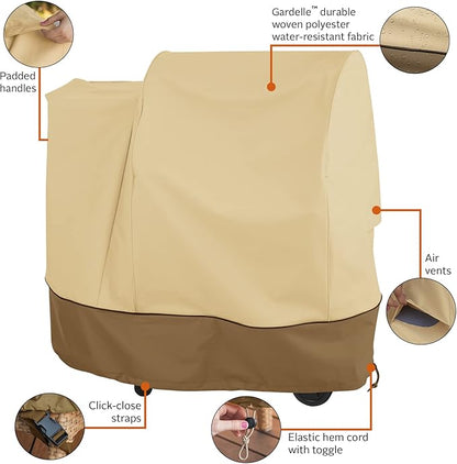 Classic Accessories Veranda Water-Resistant 46 Inch Pellet Grill Cover