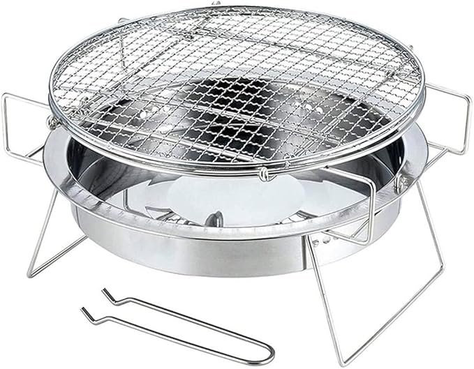 Barbecue Charcoal Grill Charcoal Grill Portable BBQ Grill For Camping BBQ Picnic Patio Backyard Outdoor Cooking Backpack Party Portable Charcoal Grill