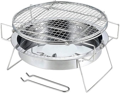 Barbecue Charcoal Grill Charcoal Grill Portable BBQ Grill For Camping BBQ Picnic Patio Backyard Outdoor Cooking Backpack Party Portable Charcoal Grill