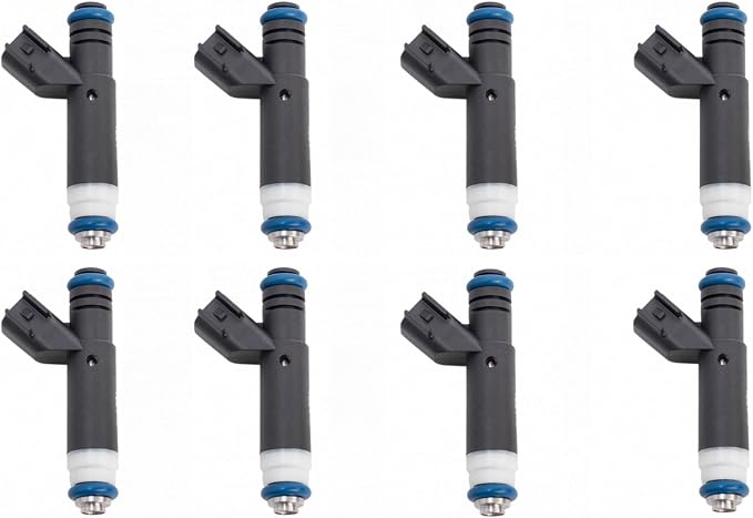 TRQ Fuel Injector Set | For 2004-2008 Ford E-150 2004-2005 E-150 Club Wagon 2005-2008 E-250 Explorer F-150 Mercury Mountaineer