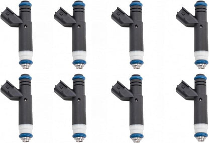 TRQ Fuel Injector Set | For 2004-2008 Ford E-150 2004-2005 E-150 Club Wagon 2005-2008 E-250 Explorer F-150 Mercury Mountaineer