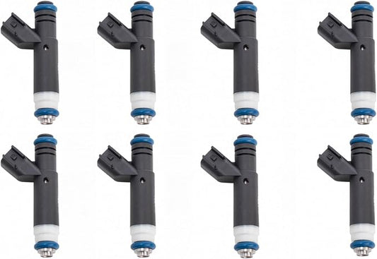 TRQ Fuel Injector Set | For 2004-2008 Ford E-150 2004-2005 E-150 Club Wagon 2005-2008 E-250 Explorer F-150 Mercury Mountaineer