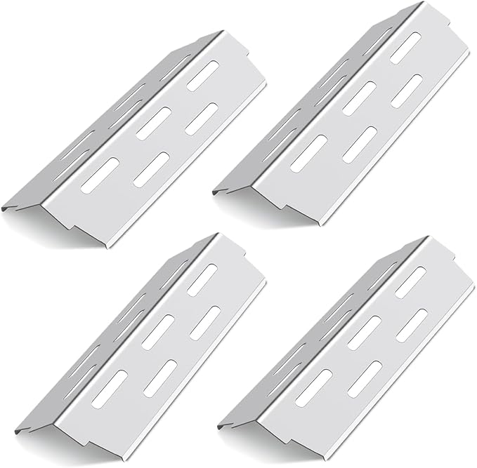 Heat Deflectors for Weber Genesis II E-410, S-410, LX E-440, S-440 (304 Stainless Steel, ES/410 * 4)
