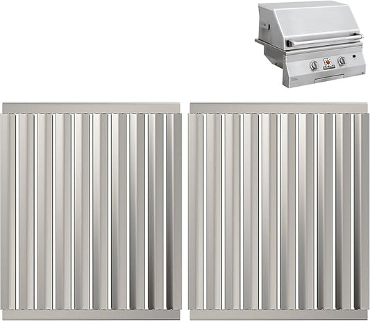 Grill Grates for Solaire AGBQ 27G Grills Stainless Steel Grill Replacement Parts for IRBQ 27G Grills Replacement Grates for SOL-2713R, 11.1 x 13.8 Inch
