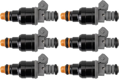 TRQ Fuel Injector Set | For 1997-2000 Ford E-150 Econoline 1997-1998 E-150 Econoline Club Wagon E-250 F-150 1996-1998 Windstar