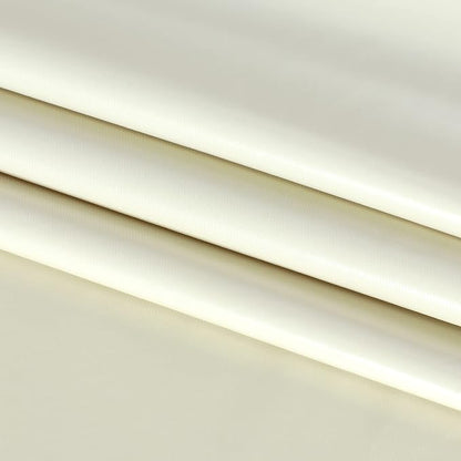 sancua 100% Waterproof Vinyl Tablecloth Table Cloth 60 Inch Round, Beige | Oil Spill Proof, PVC Material, Wipe Clean Table Cover for Dining Tables, Buffet Parties and Camping