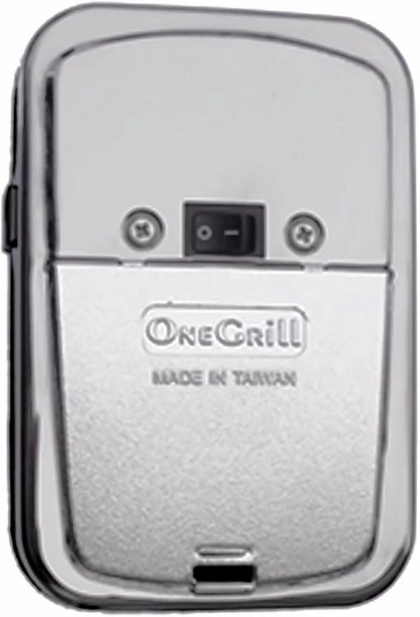 OneGrill Cordless Dual Post Open Fire Rotisserie System- 53 Inch Chrome (Chrome Motor)